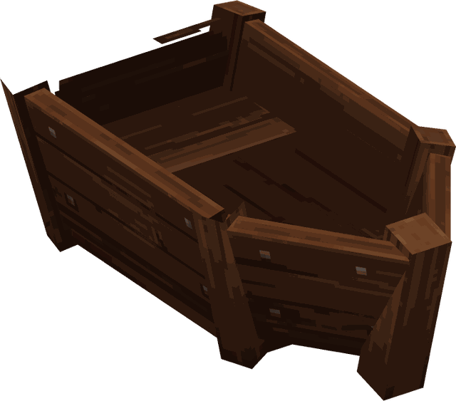 Wooden rowboat from Nomad Rafts