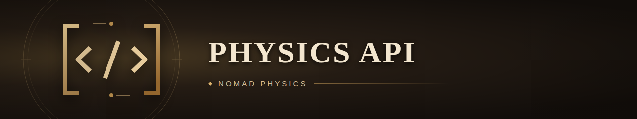 Physics API